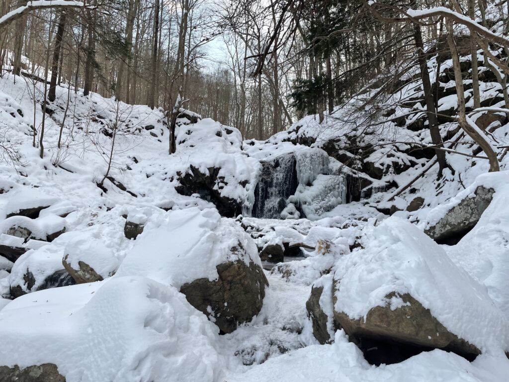 Another view of the falls