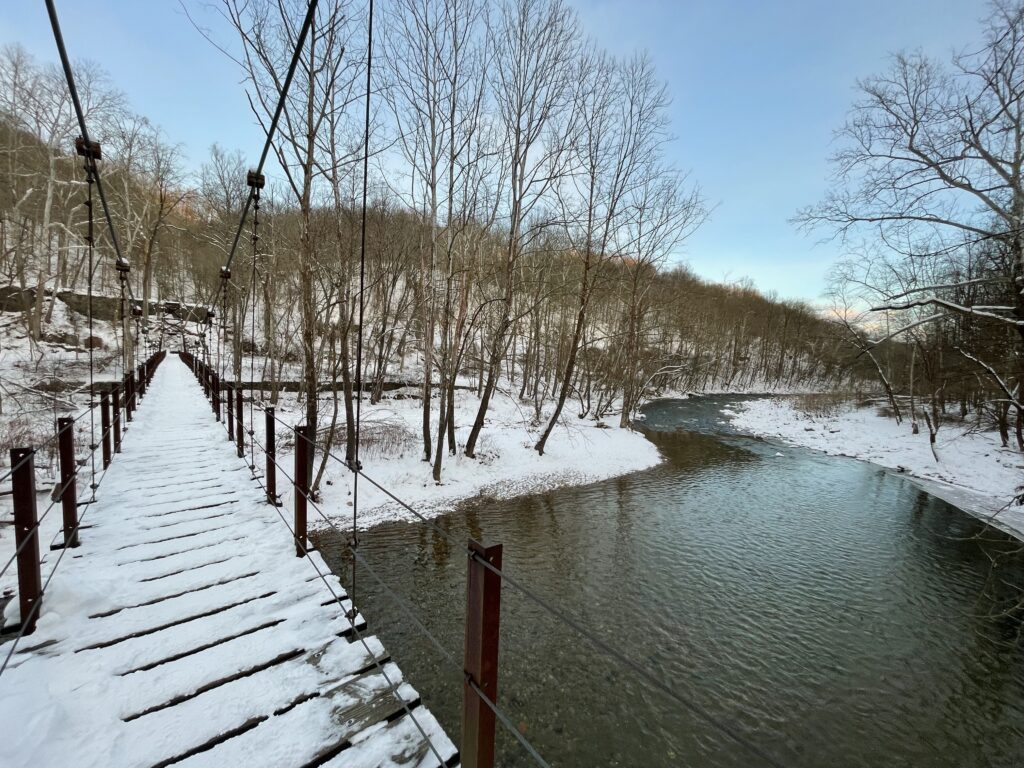 View from the bridge